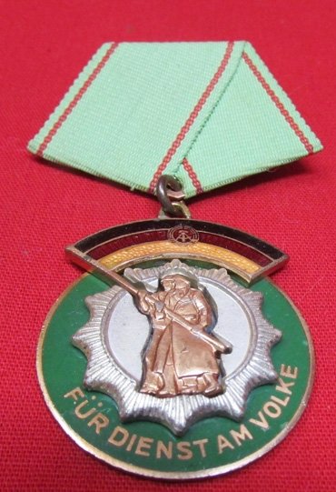  East German Cold War, Police Honor Medal — image 2