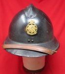 Belgian Post WWII Adrian Helmet, Complete