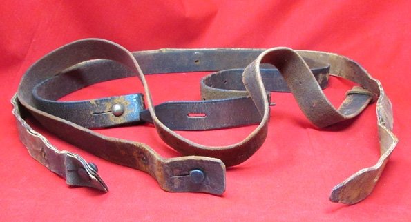  Japanese WWII Rifle Sling Lot, 3 Slings — image 3