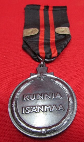  Finland, 1939-1940 Winter War Medal, Kenttaarmeija Clasp — image 4