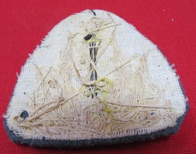  Italian WWII Blackshirt Militia Officers Hat Insignia — image 3