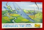 Lindberg, German Heinkel HE 100 Airplane Model Kit, Unopened Box