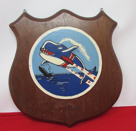  US Navy Anti-Submarine Squadron Wall Plaque — image 2