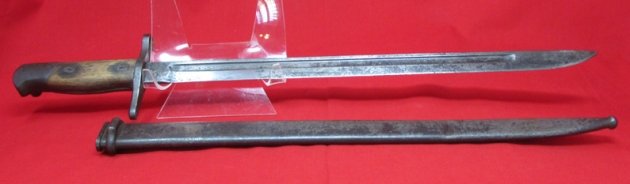  Japanese WWII Type 30 Bayonet, Nagoya Diamond, Riken Kozai — image 3