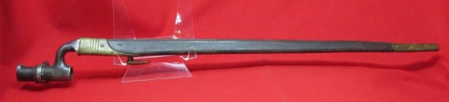  British P1876 Martini-Henry Bayonet & Scabbard, Egyptian Markings — image 2