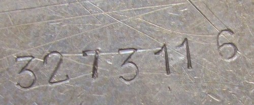  Soviet WWII Medal For Valor, Silver, 3273116 — image 4