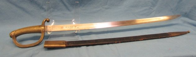  Spanish 19th Century Artillery Sword — image 4