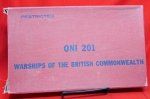 British WWII Warships of The British Commonwealth, Recognition Manual, ONI-201