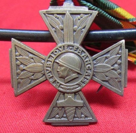 French WWI Combat Volunteer Cross — image 3