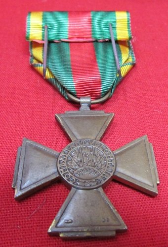  French WWI Combat Volunteer Cross — image 4