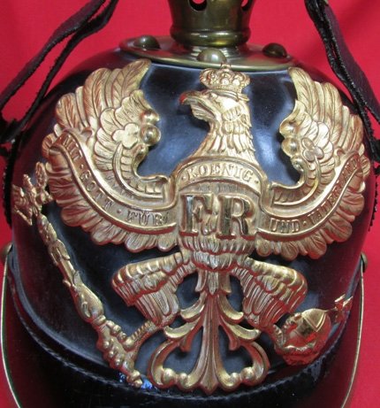  Prussian Pre WWI M1895 Enlisted Pickelhaube, Complete — image 3