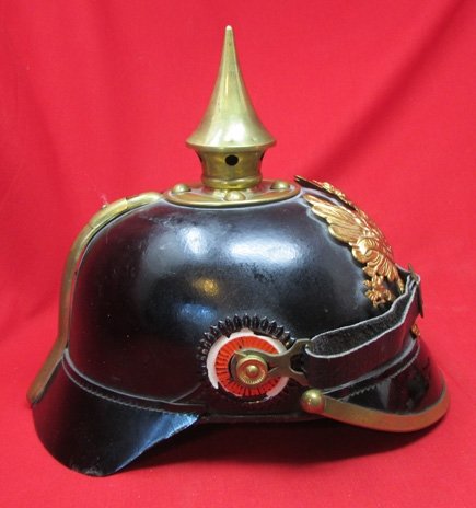  Prussian Pre WWI M1895 Enlisted Pickelhaube, Complete — image 4