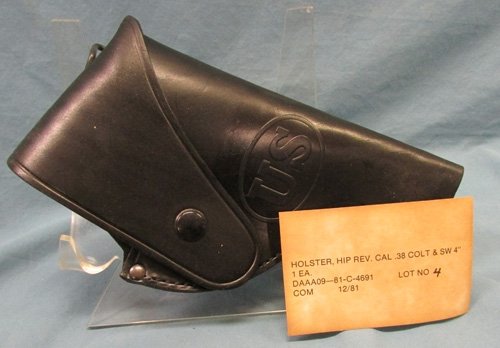  US Cold War .38 Colt Revolver Holster, Hunter Mfg. — image 2