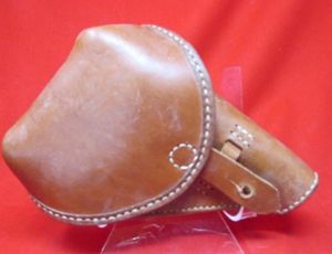 Japanese WWII Replica Small Leather Holster, .380?