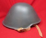 East German, Cold War Era Steel Helmet, Complete