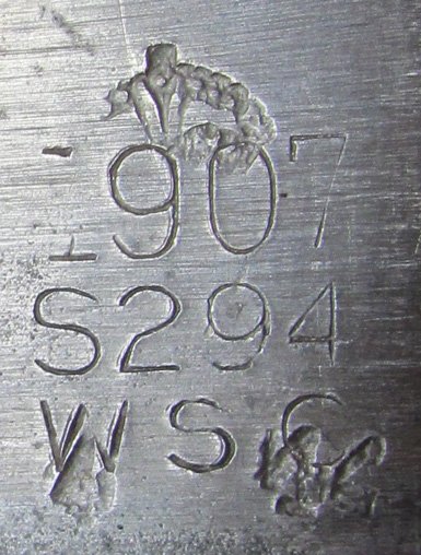  British WWII M1907 Bayonet & Scabbard, S294 WSC Australian Scabbard — image 6