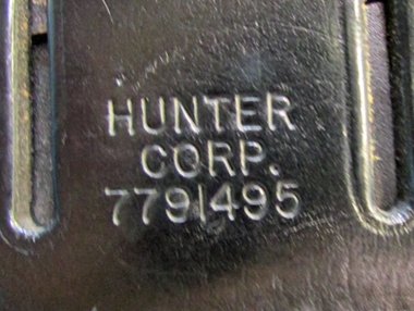  US Cold War, Era Black Leather Holster, Hunter Corp. — image 4