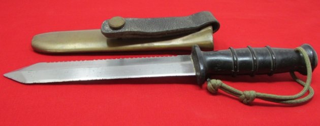  British Cold War Era Divers Knife, John Nowill & Sons — image 5
