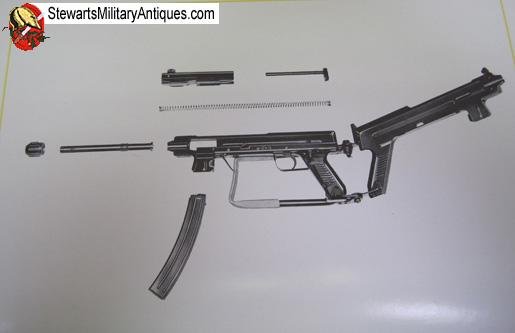  Danish Post WWII Manual, Madsen Machine Pistol Mark II — image 4