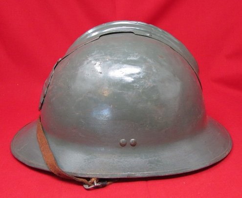  Peruvian M34 Steel Helmet, Complete — image 4