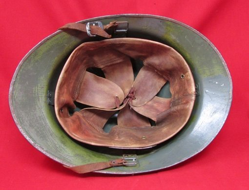  Peruvian M34 Steel Helmet, Complete — image 5