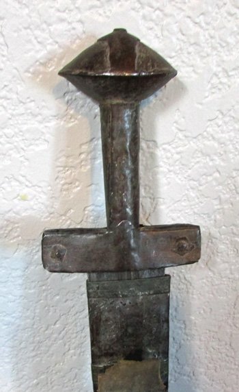  African Late 19th Century Sudanic Kaskara & Scabbard — image 3