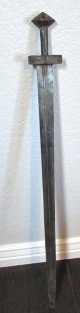  African Late 19th Century Sudanic Kaskara & Scabbard — image 4