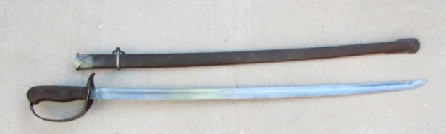  Japanese WWII Type 32 Enlisted Sword, Otsu Model — image 3