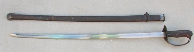  Japanese WWII Type 32 Enlisted Sword, Otsu Model — image 4