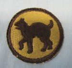 US WWII 81st Division SSI, Wildcat Division