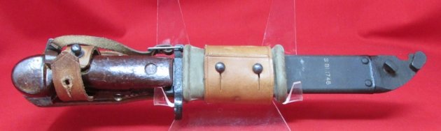  Warsaw Pact, Cold War AKM Bayonet and Scabbard — image 2