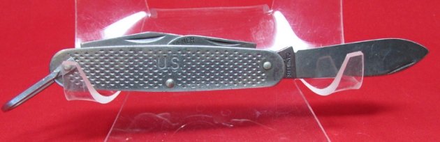  US Cold War Era, US Army Issue Pocket Knife, Camillus 1979 — image 3