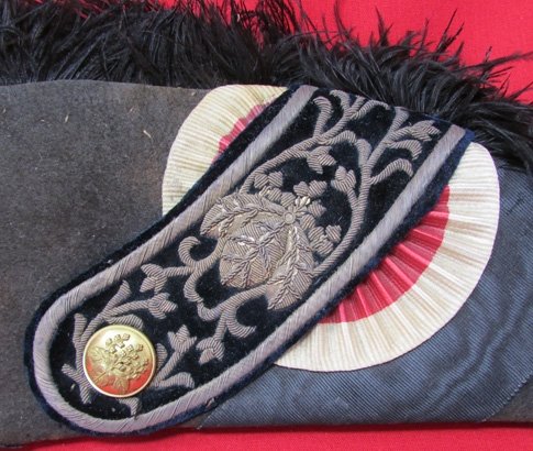  Japanese WWII Era Court Officials Fore & Aft Hat — image 3