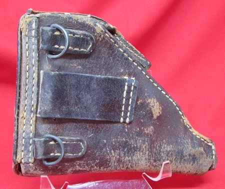  Japanese WWII Type 94 Leather Holster — image 3