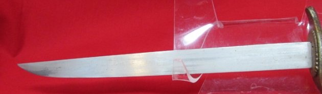  Japanese WWII Imperial Navy Dagger, Wartime Mfg — image 6