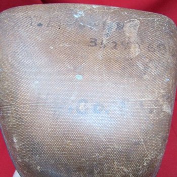  Japanese WWII Rubberized Canvas Type 14 Nambu Pistol Holster, GI Souvenir — image 6