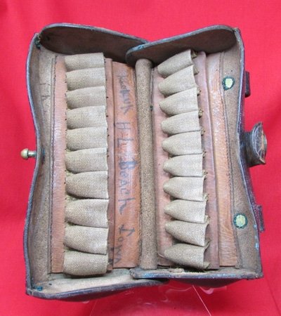  US Indian Wars Early Production 45-70 McKeever Pouch,  RIA Mfg, Wide Pattern — image 7