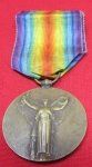 French WWI Victory Medal & Ribbon, A. Morlon