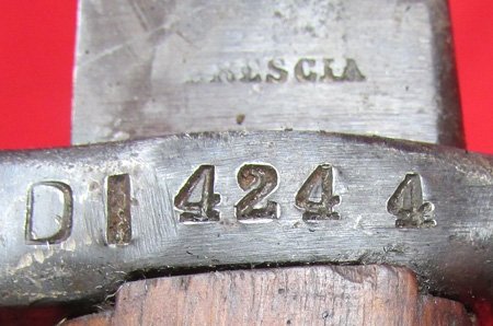  Italian WWI-WWII, M1871/87/1916 Vetterli Rifle Bayonet — image 6