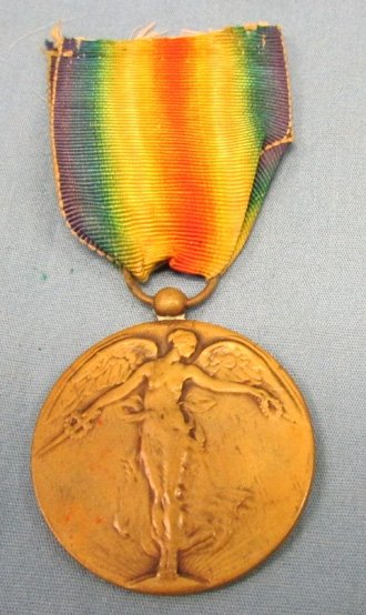  Belgian WWI Victory Medal & Ribbon — image 2