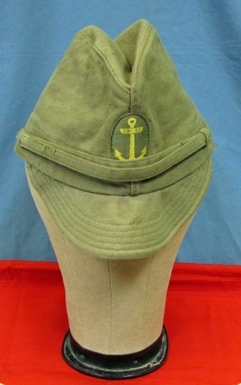  Japanese WWII Shanghai Pattern, Navy Landing Force Enlisted Field Cap — image 2