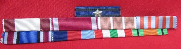  Polish WWII 9 Place Ribbon Bar — image 2