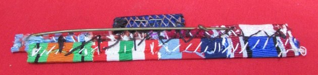  Polish WWII 9 Place Ribbon Bar — image 3