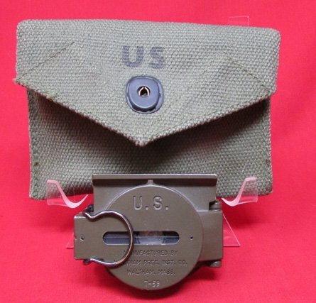  US Cold War Era Military Compass and Carrying Case, 1959 — image 2