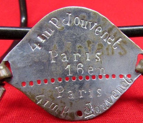  Polish WWII Officers French Pattern ID Bracelet — image 4