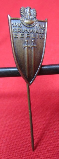  Polish WWII Grunwald Badge & Miniature, Capture of Berlin 1945 — image 4