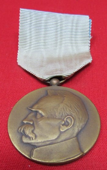  Poland, Pre-WWII, 10th Anniversary of Restoration of Independence Medal — image 2