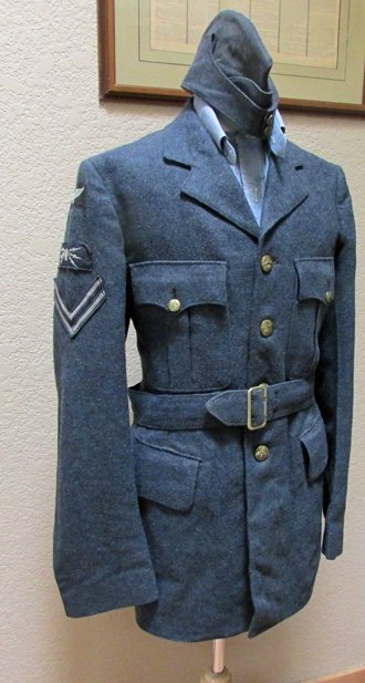  Canada WWII, RCAF Enlisted Tunic, Cap, Shirt & Two Extra Collars — image 4