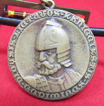  Lithuania, Order of Gediminus Medal, Bronze Class — image 3