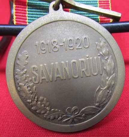  Lithuania Medal for The Founding of the Army, 1918-1920 — image 4